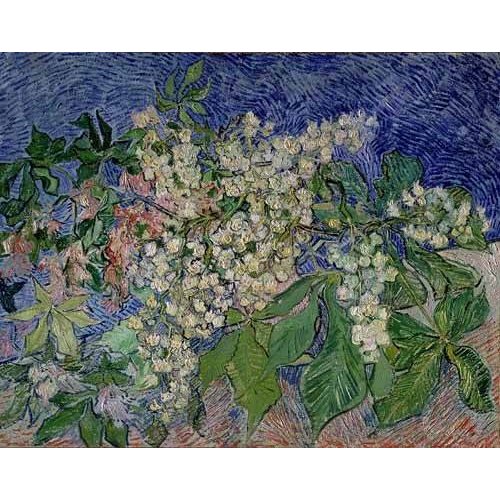 Cuadro -Ramas de castaño en flor-, Vincent Van Gogh