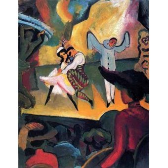 cuadros de retrato - Cuadro -Ballet ruso-