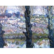 cuadros de paisajes - Cuadro -Vista de Arles-