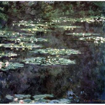 cuadros de paisajes - Cuadro -Nenúfares (Water Lilies), 1904-