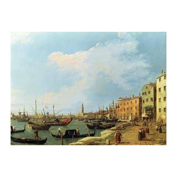 cuadros de marinas - Cuadro -The Riva Degli Schiavoni, 1724-30-