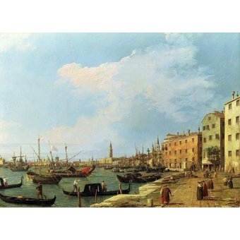 cuadros de marinas - Cuadro -The Riva Degli Schiavoni, 1724-30-