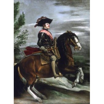 cuadros de retrato - Cuadro -Felipe IV, Rey de España-