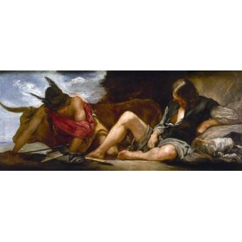 cuadros de retrato - Cuadro -Mercurio y Argos-