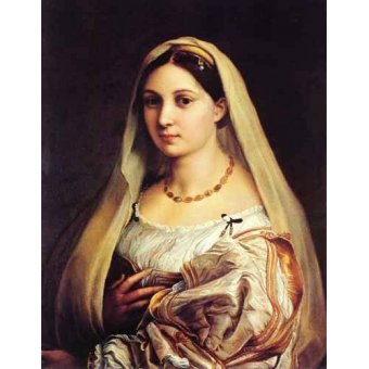 cuadros de retrato - Cuadro -Mujer con velo-