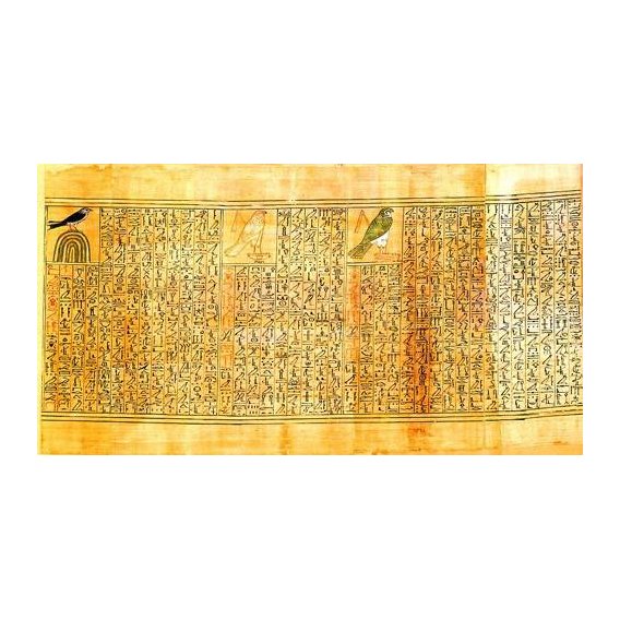 cuadros etnicos y oriente - Cuadro -Libro de los muertos (de Ani): Ani como diferentes aves-