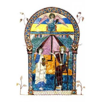 cuadros religiosos - Cuadro -Beato de Liébana, codice de Gerona-