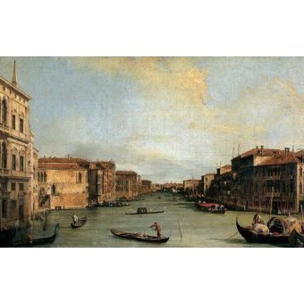 cuadros de paisajes - Cuadro -Canal Grande en Rialto-