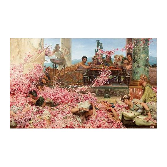 cuadros de retrato - Cuadro -The Roses of Heliogabalus-