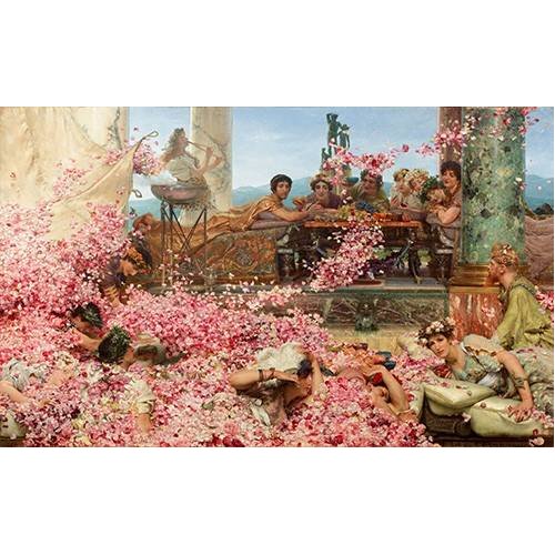 cuadros de retrato - Cuadro -The Roses of Heliogabalus-