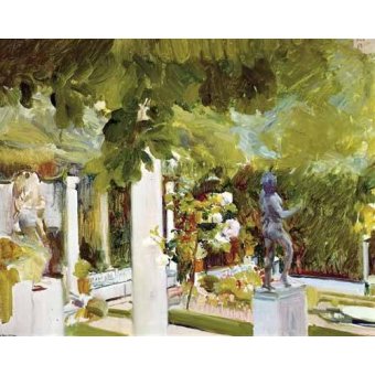 Cuadro -Jardin de la casa del artista (II)-, Joaquin Sorolla
