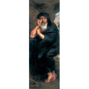 cuadros de retrato - Cuadro -Heráclito, el filosofo que llora-