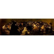 Cuadro -El Aquelarre: El Gran cabrón-, Francisco de Goya y Lucientes