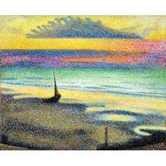 cuadros abstractos - Cuadro -The Beach (Heist)-