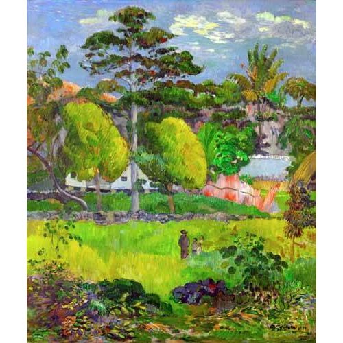 Cuadro -Landscape (Paysage) 1891-, Paul Gauguin