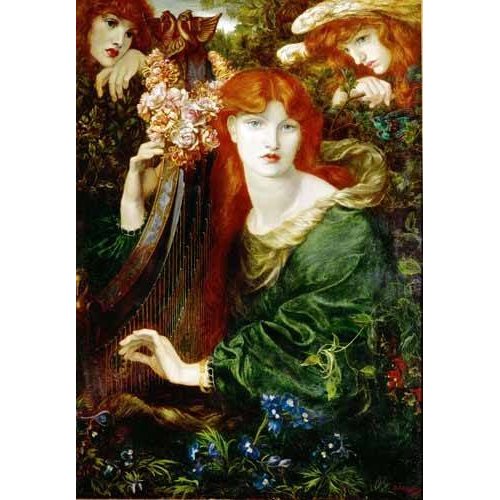 Cuadro -Ghirlandata-, Dante Gabriel Rossetti