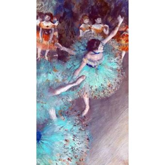 cuadros de retrato - Cuadro -Green Dancer-