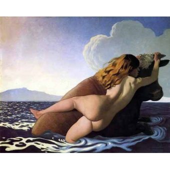 cuadros de retrato - Cuadro -The Rape of Europa-