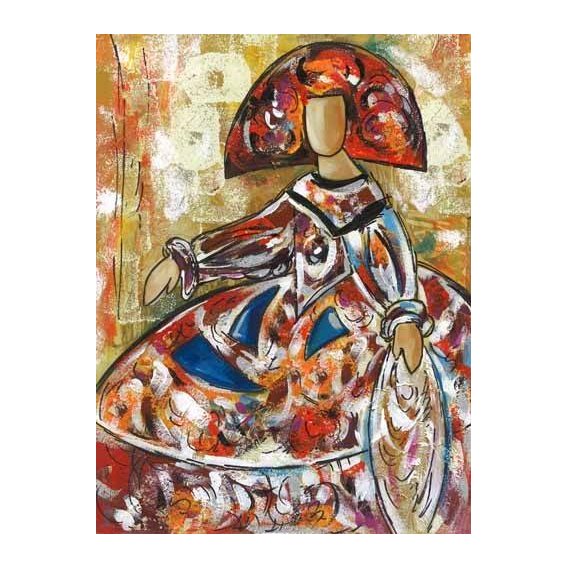 cuadros modernos - Cuadro -Meninas (I)-