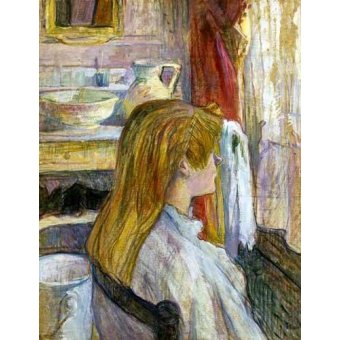 cuadros decorativos - Cuadro -Mujer en la ventana-