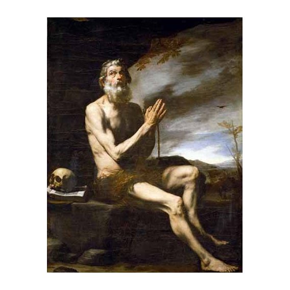 cuadros religiosos - Cuadro -San Pablo Ermitaño-