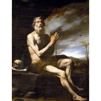 cuadros religiosos - Cuadro -San Pablo Ermitaño-