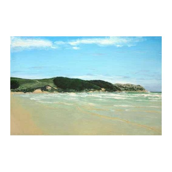cuadros de marinas - Cuadro -Playa Cantabria-
