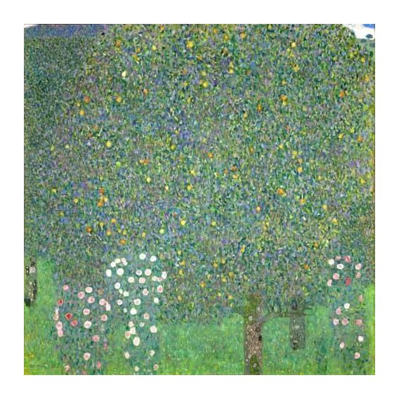 cuadros de paisajes - Cuadro -Roses under the trees, 1918-