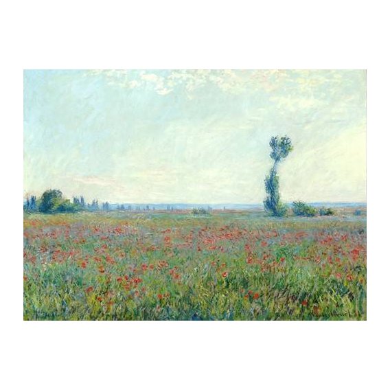 cuadros de paisajes - Cuadro -The Poppy Field near Giverny-