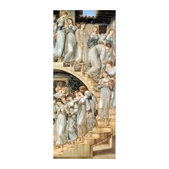 cuadros de retrato - Cuadro -The Golden Stairs-