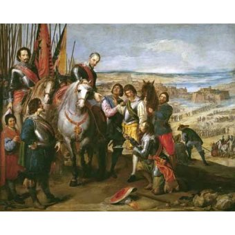 cuadros de retrato - Cuadro -La rendicion de Juliers-