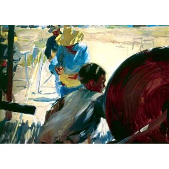 Cuadro -Pescadores en la playa-, Joaquin Sorolla