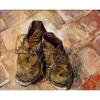 cuadros decorativos - Cuadro -Los zapatos de Van Gogh-
