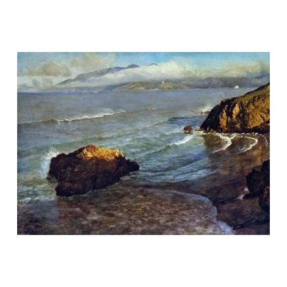 cuadros de marinas - Cuadro -Entrance to the Golden Gate-