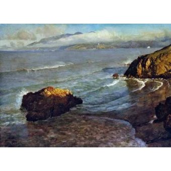 cuadros de marinas - Cuadro -Entrance to the Golden Gate-