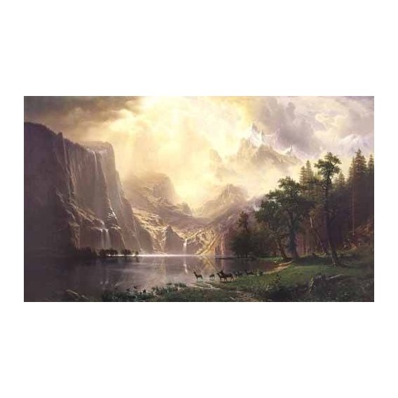 cuadros de paisajes - Cuadro -Sierra-Nevada-