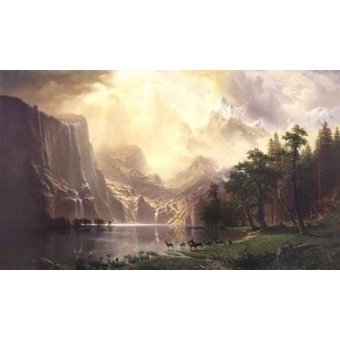 cuadros de paisajes - Cuadro -Sierra-Nevada-