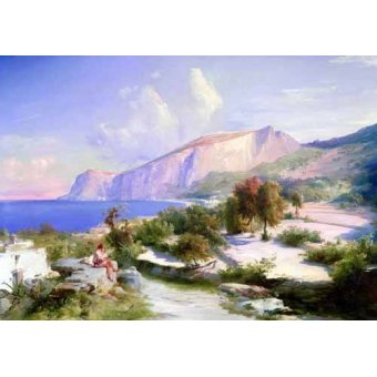 cuadros de paisajes - Cuadro -Marina grande, Capri-