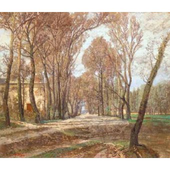 cuadros de paisajes - Cuadro -Prater 1907-