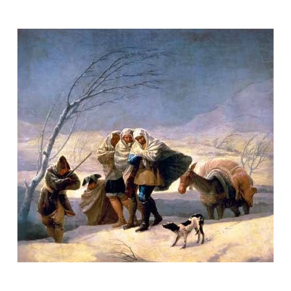 cuadros de retrato - Cuadro -El invierno, 1786-87-