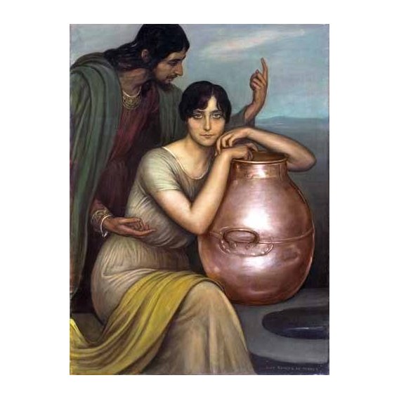 cuadros de retrato - Cuadro -Samaritana-