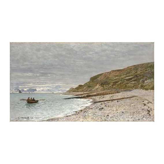 cuadros de marinas - Cuadro -Sainte-Adresse, La Pointe de la Hève, 1864-