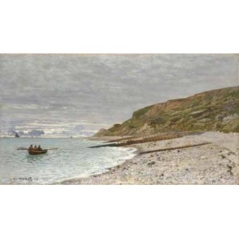 Cuadro -Sainte-Adresse, La Pointe de la Hève, 1864-, Claude Monet