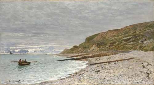 cuadros de marinas - Cuadro -Sainte-Adresse, La Pointe de la Hève, 1864-