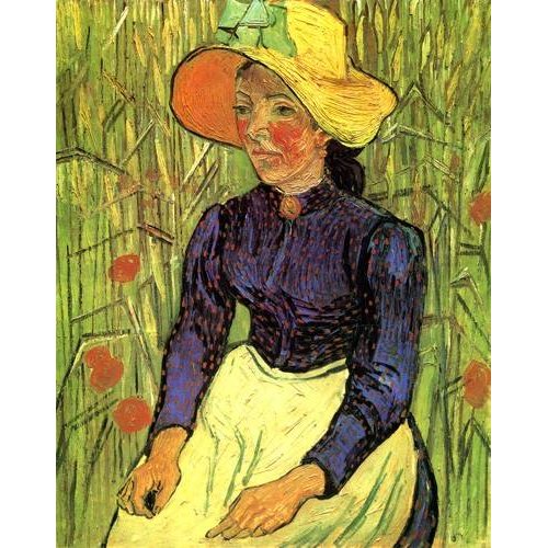 Cuadro -La campesina-, Vincent Van Gogh