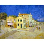 cuadros de paisajes - Cuadro -The yellow house, 1888-