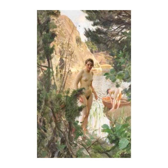 cuadros de desnudos - Cuadro -Jollen, 1918-