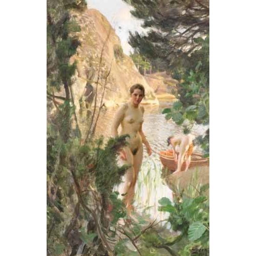 Cuadro -Jollen, 1918-, Anders Zorn