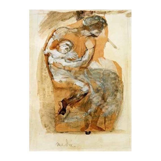 cuadros de retrato - Cuadro -Medea-