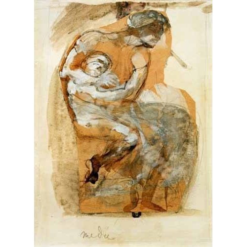 Cuadro -Medea-, Auguste Rodin